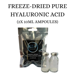 Freeze-Dried Pure Hyaluronic Acid (2x 10ml Ampoules)
