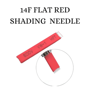 14F Flat Red Shading Needle
