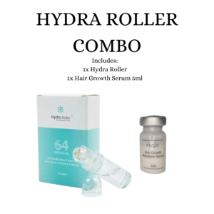 Hydra Roller + Hair Growth Stimulator 5ml Serum