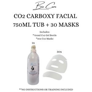 CO2 Carboxy - 750ml CO2 Gel + 30 x CO2 Masks