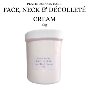 Face, Neck & Decollete Cream 1kg - (Anti-Aging)