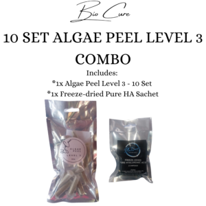 BioCure Algae Peel Level 3 - 10 Set + Freeze-dried Pure HA Sachet