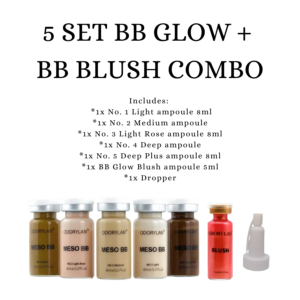 5 Set BB Glow + BB Blush Combo