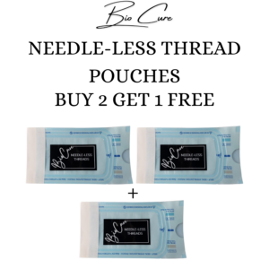 BioCure Needle-Less Thread Pouches - Buy 2 get 1 Free