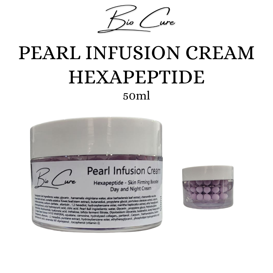 10 x BioCure - Pearl Infusion Cream - Hexapeptide - 50ml